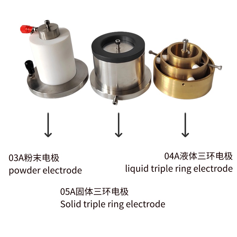 绝缘材料表面和体积电阻率固体/液体/粉末三环电极屏蔽箱